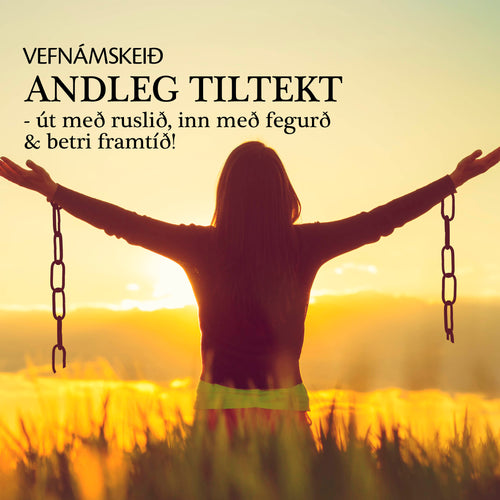 ANDLEG TILTEKT - út með ruslið, inn með fegurð & betri framtíð!