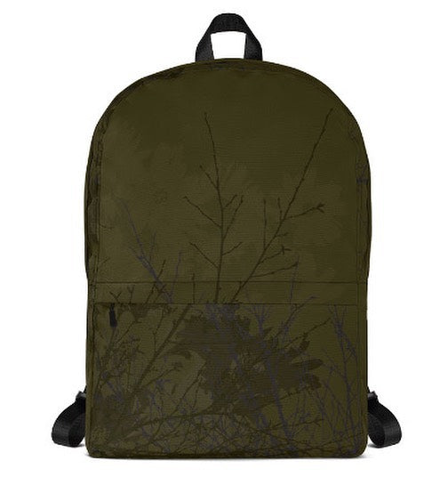 Mosagrænn (camo) bakpoki