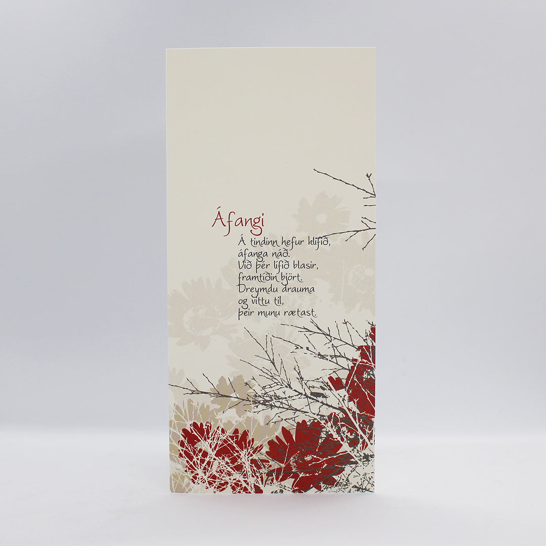 Áfangi Blóm - stórt