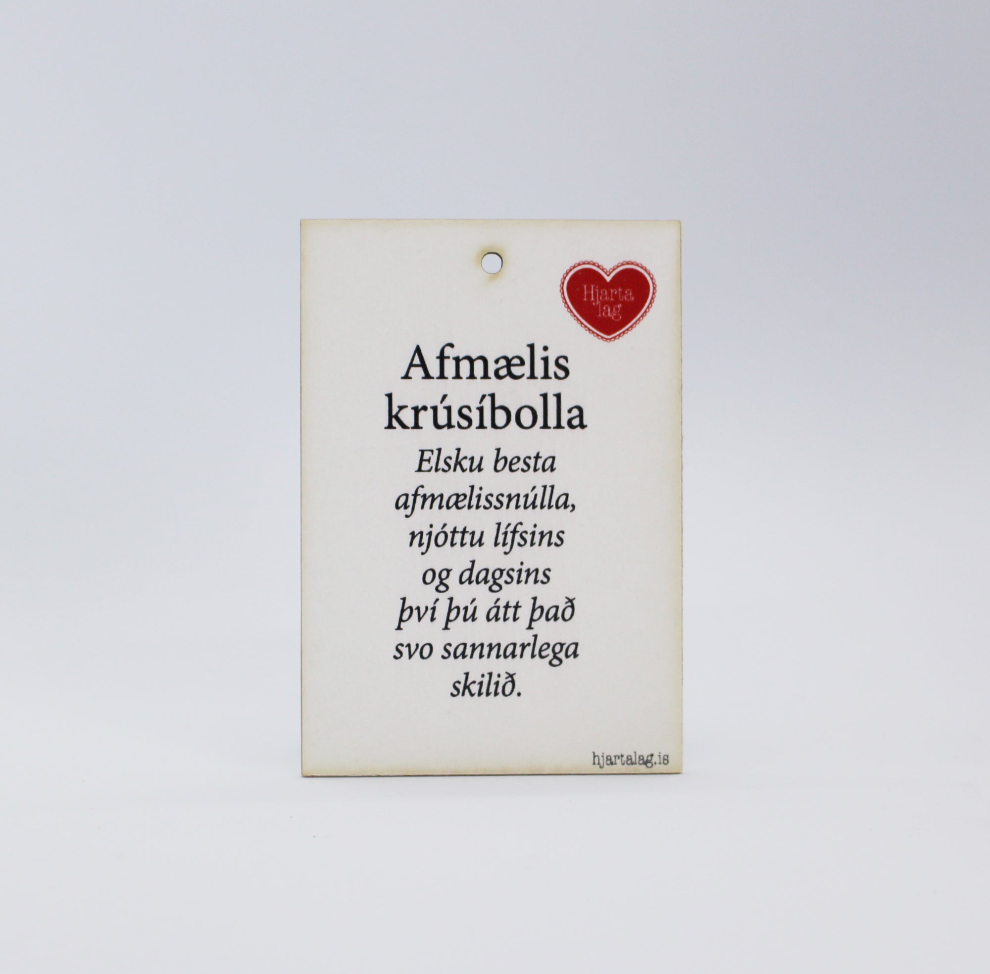 Gullkorn eftir Huldu Ólafsdóttur - Afmæliskrúsíbolla