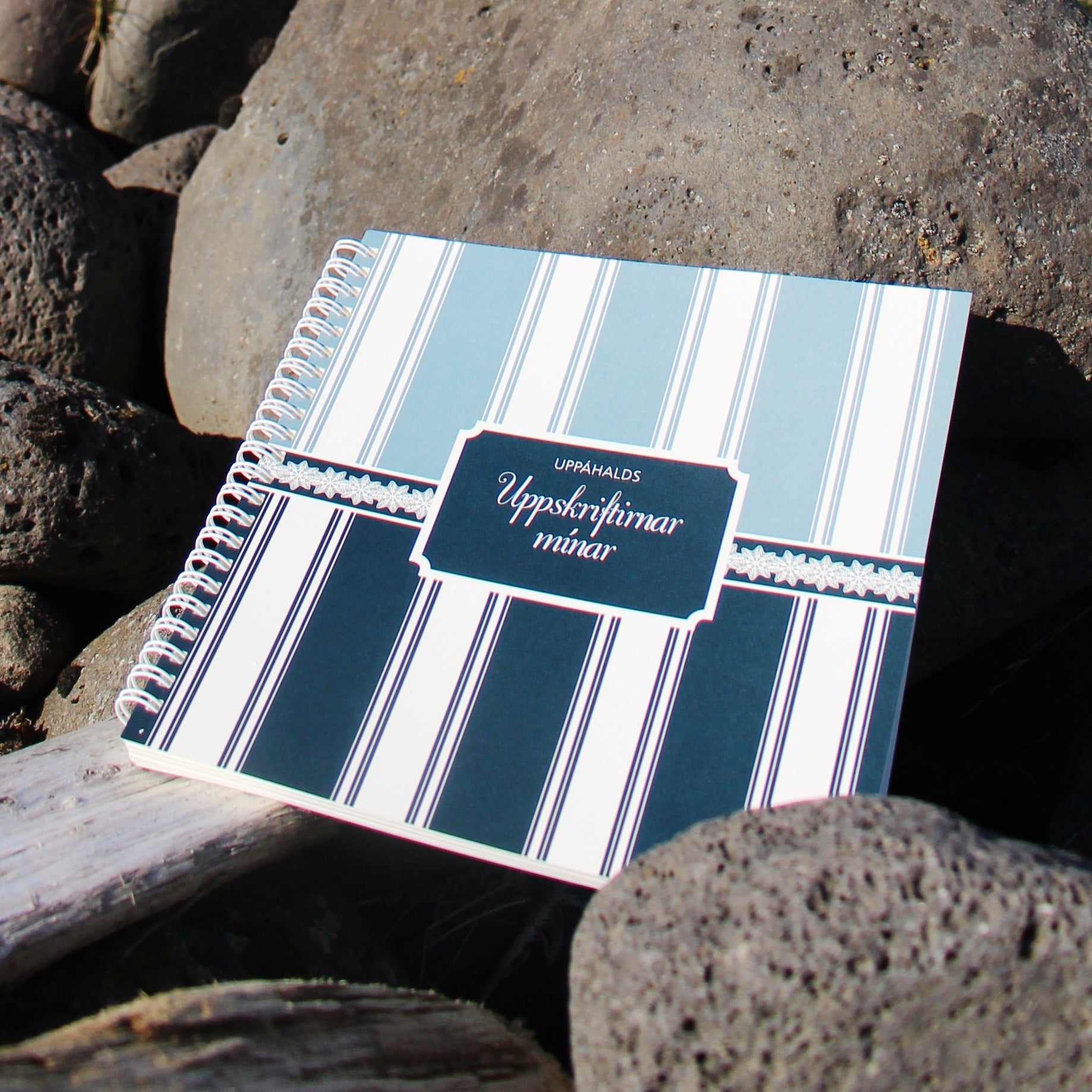 Uppskriftabók - Blá