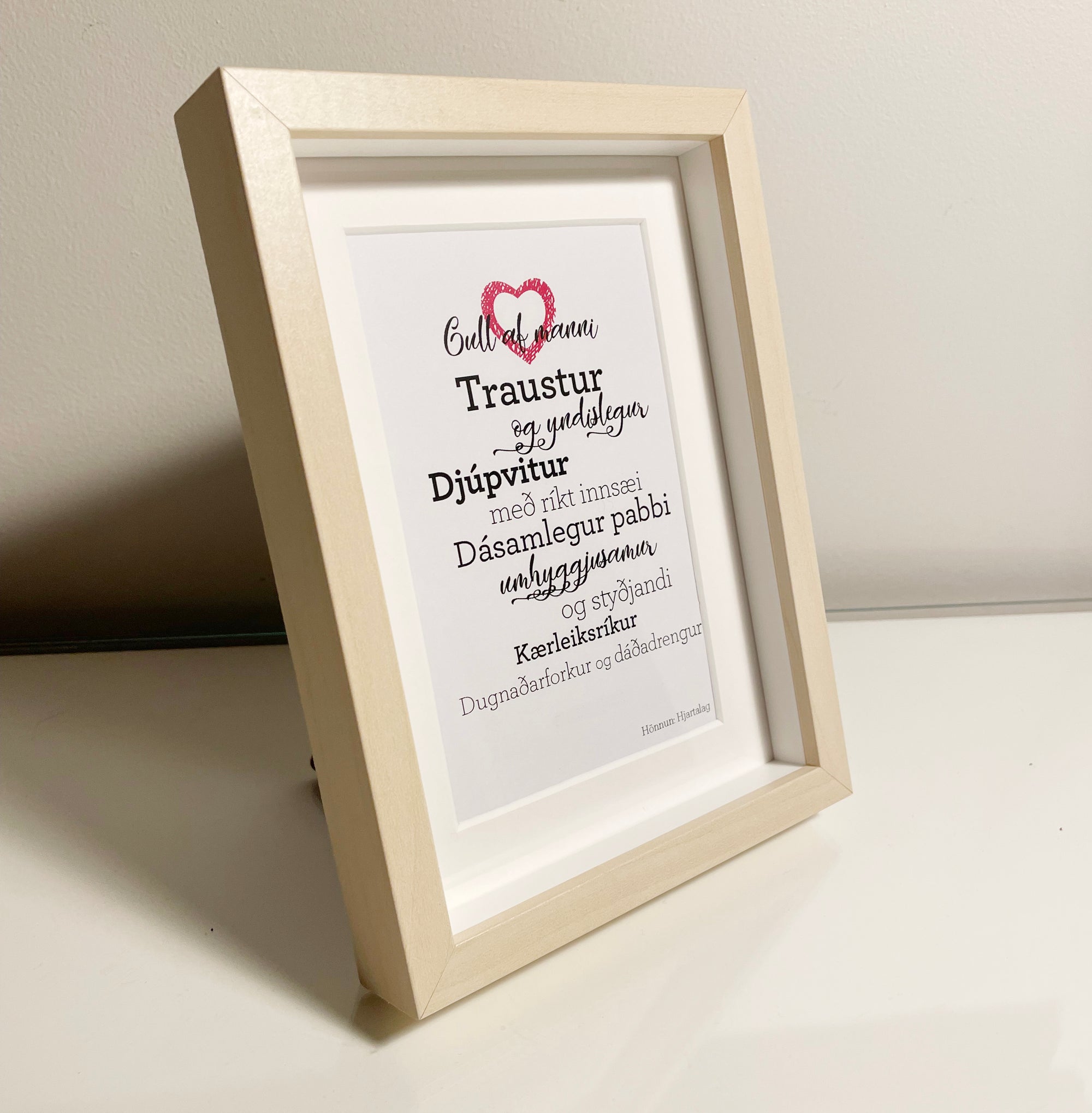 Þinn texti í ramma