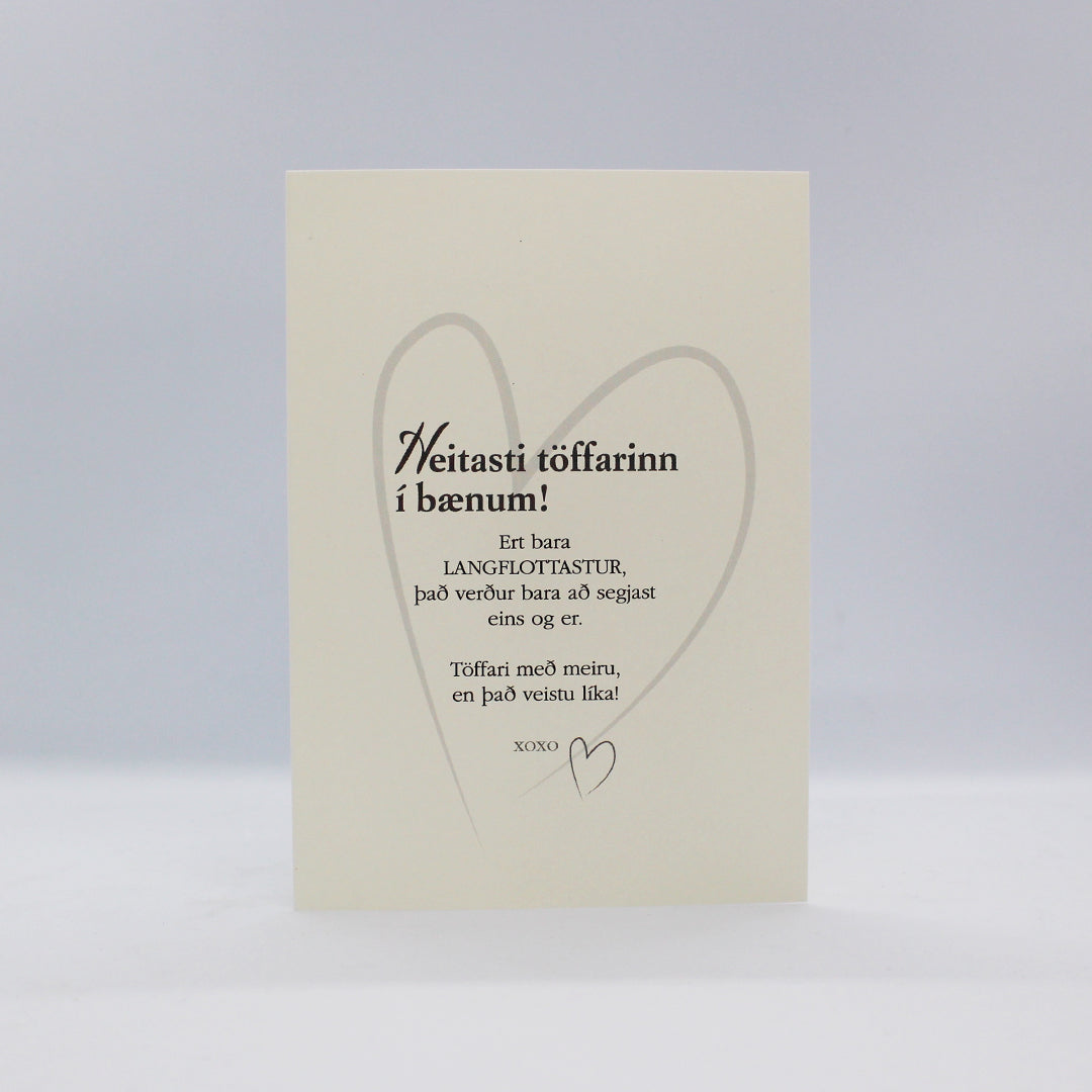 Tilboðspakki - 10 kort í miðstærð