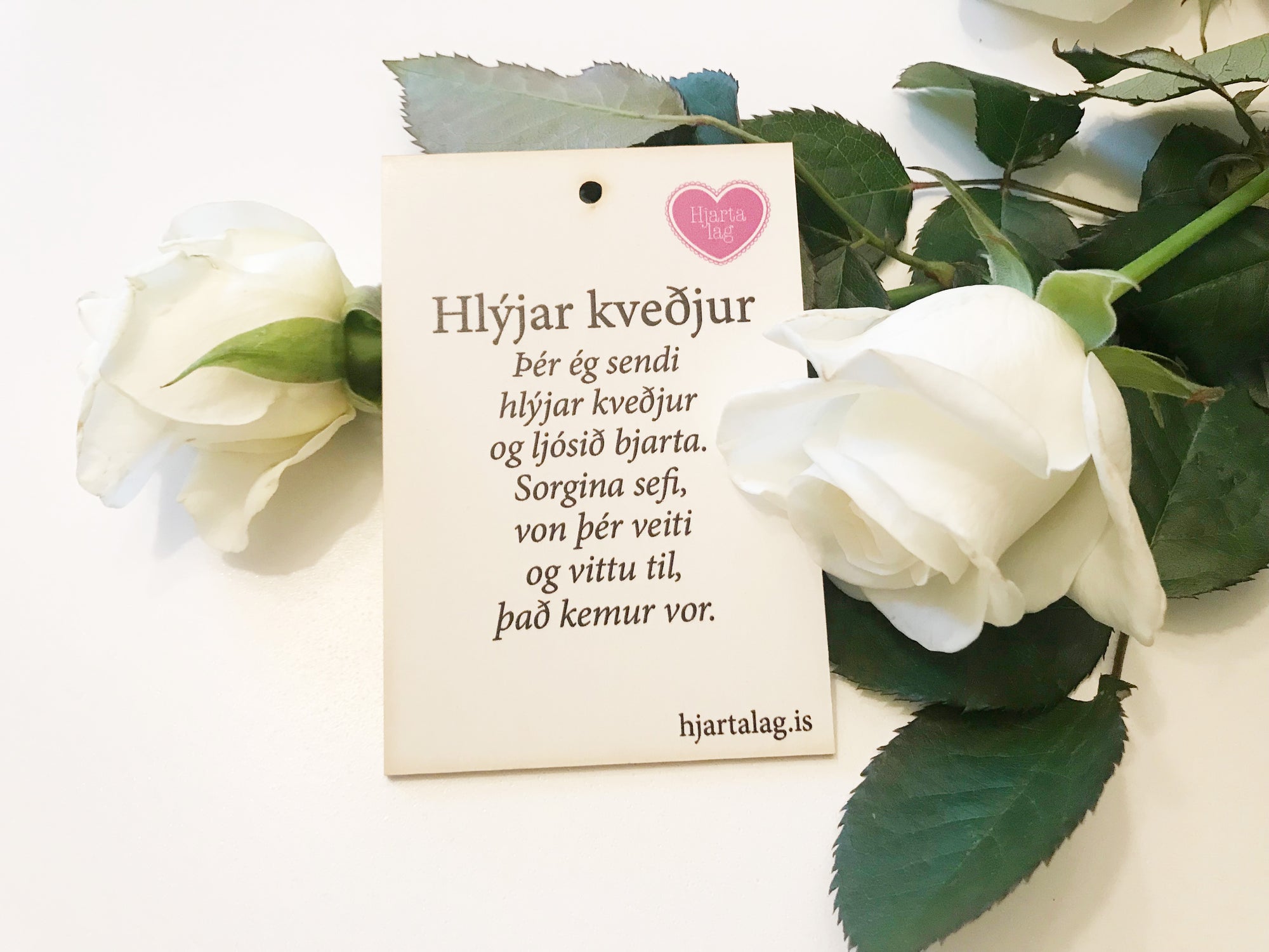 Gullkorn eftir Huldu Ólafsdóttur - Hlýjar kveðjur