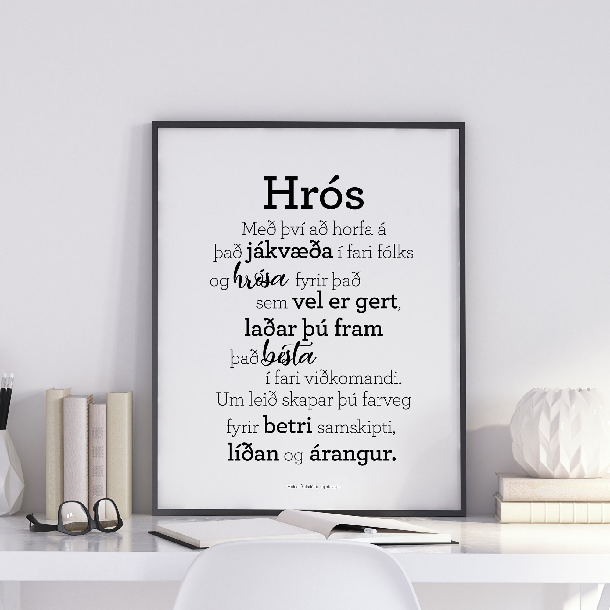 Plakat - Hrós