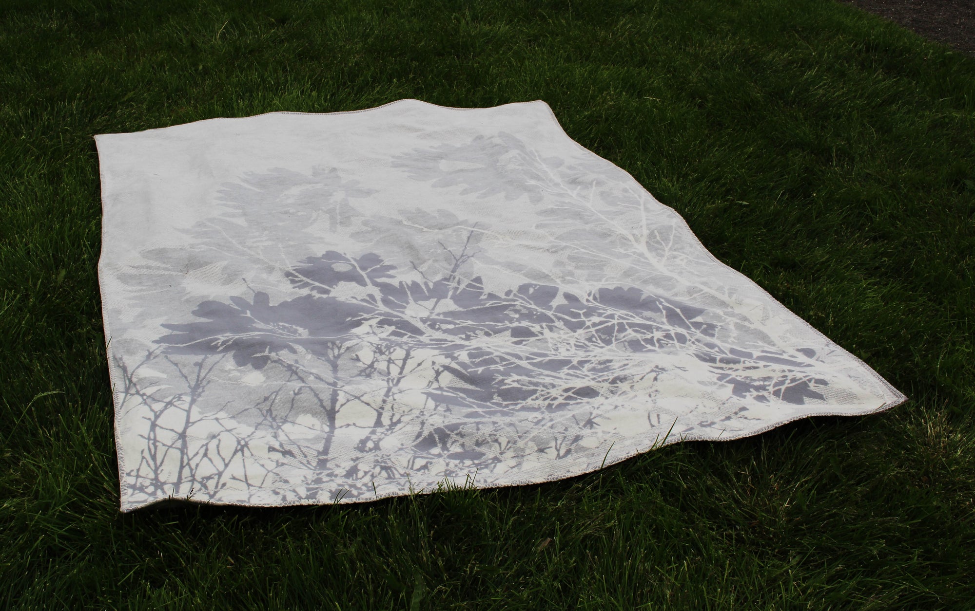 Teppi úr lífrænni bómull - Áræði - Hönnun: Hjartalag