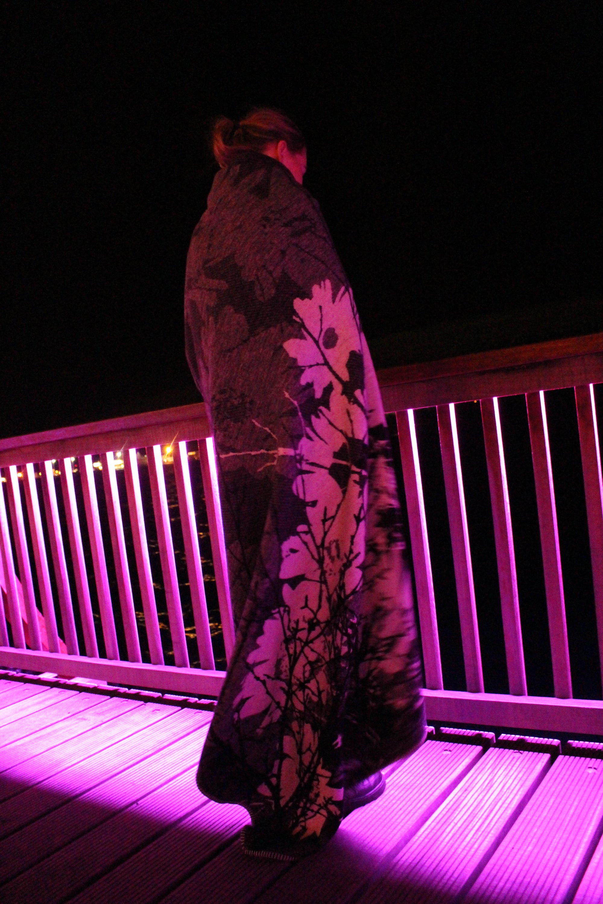 Teppi úr lífrænni bómull - Styrkur - Hönnun: Hjartalag