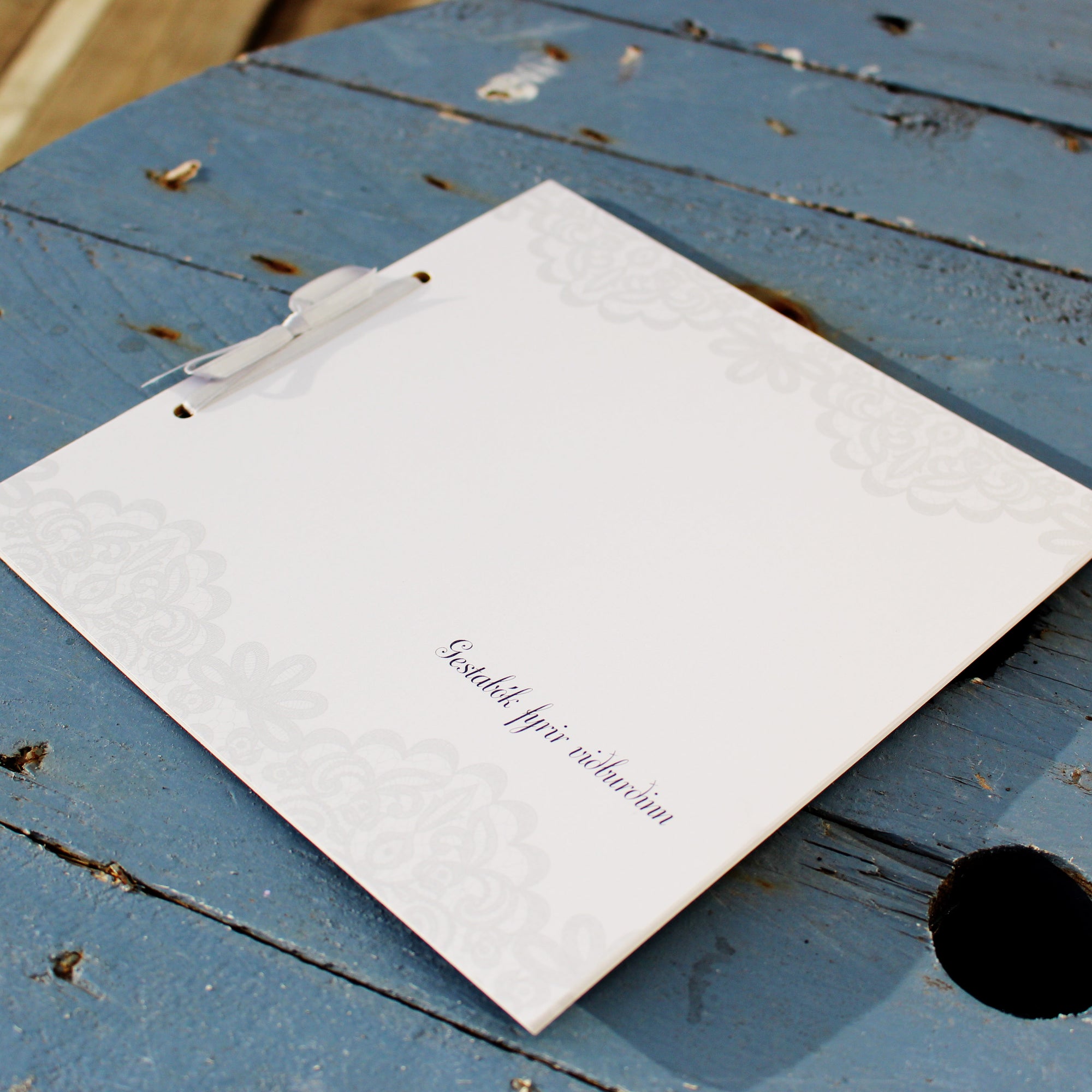 Gestabók fyrir viðburðinn