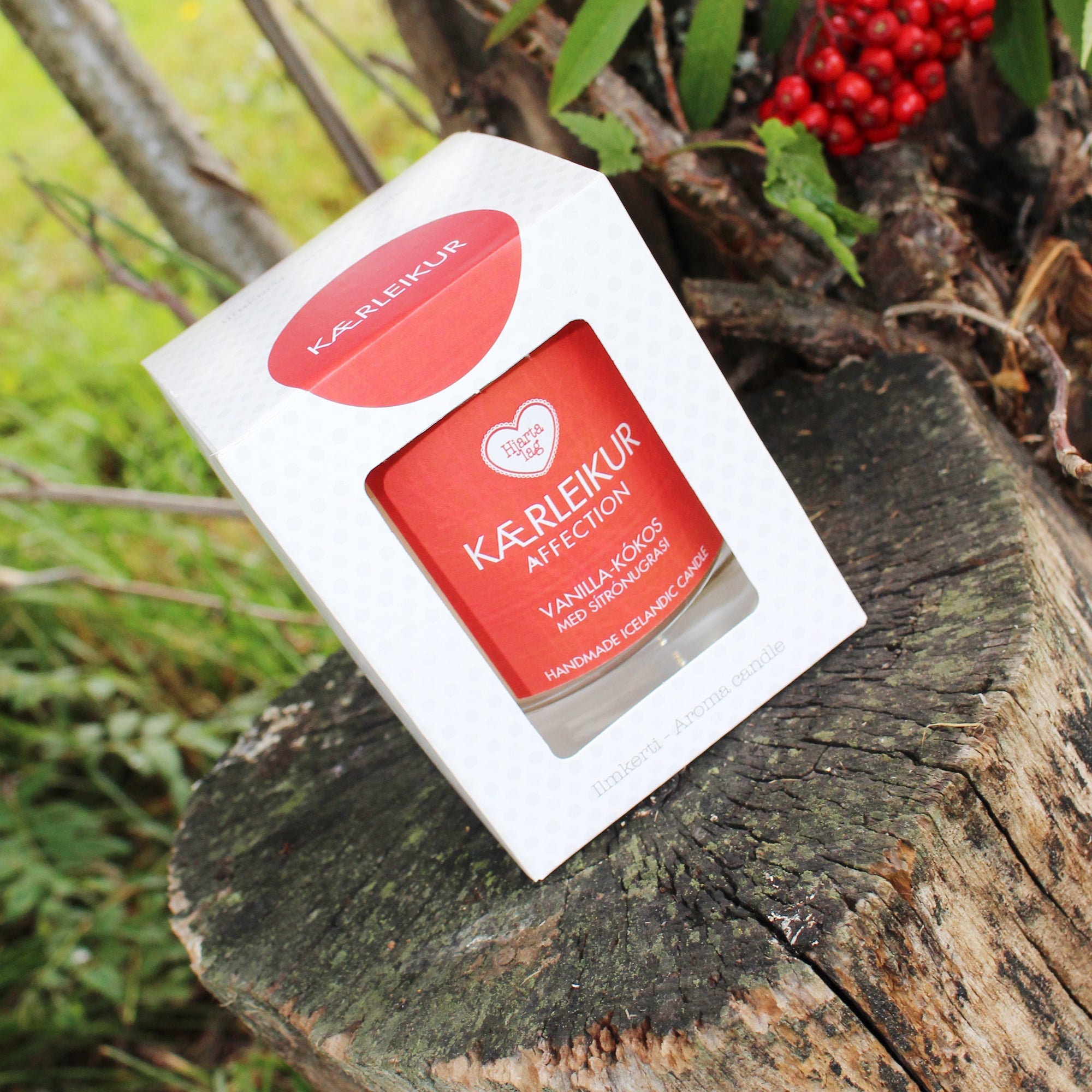 Kærleikur - ilmkerti (án ljóðs)