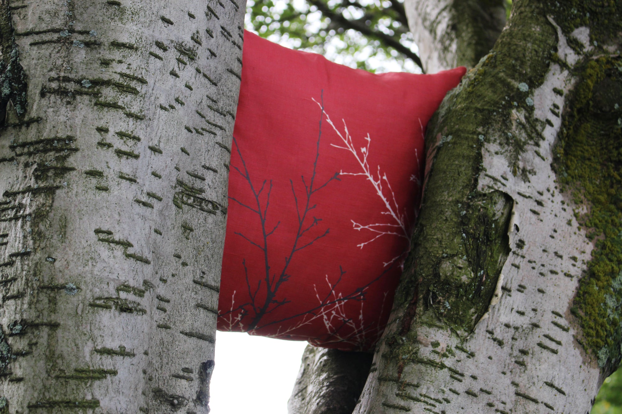 Púði - Hönnun: Hjartalag - Kærleikur bakhlið