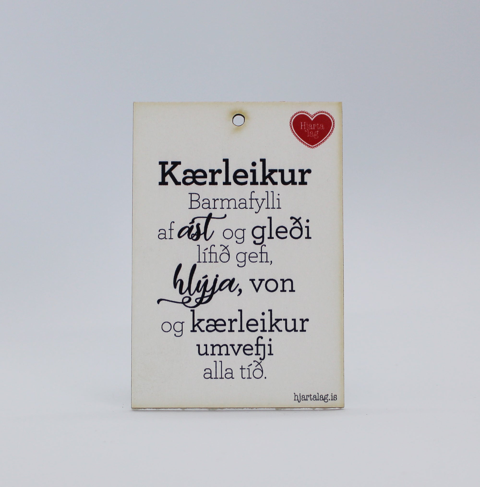 Gullkorn eftir Huldu Ólafsdóttur - Kærleikur