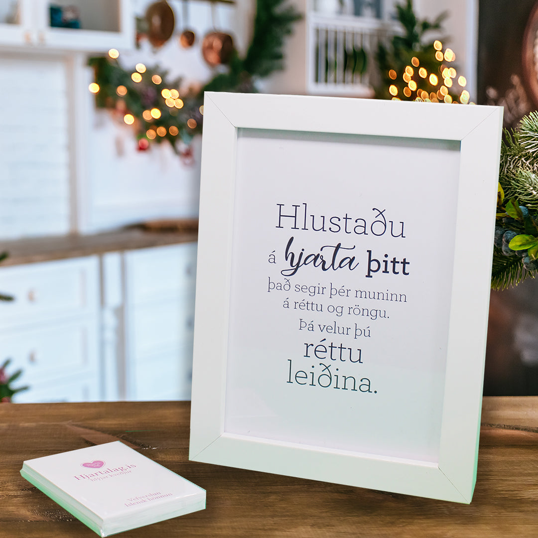 Aðventuglaðningur 2 - Mynd, gullkornaspil & kort