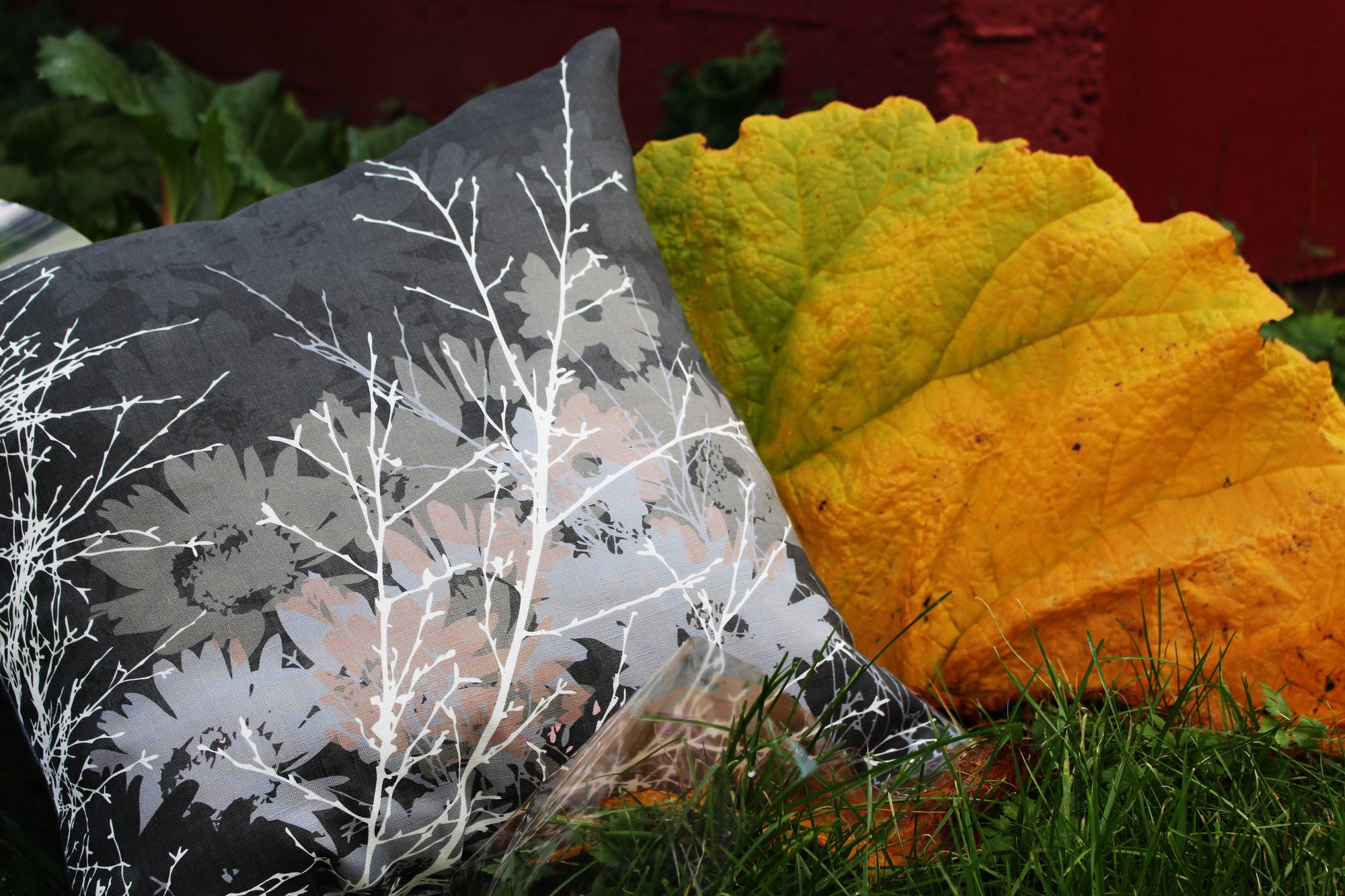 Púði - Hönnun: Hjartalag - Styrkur framhlið