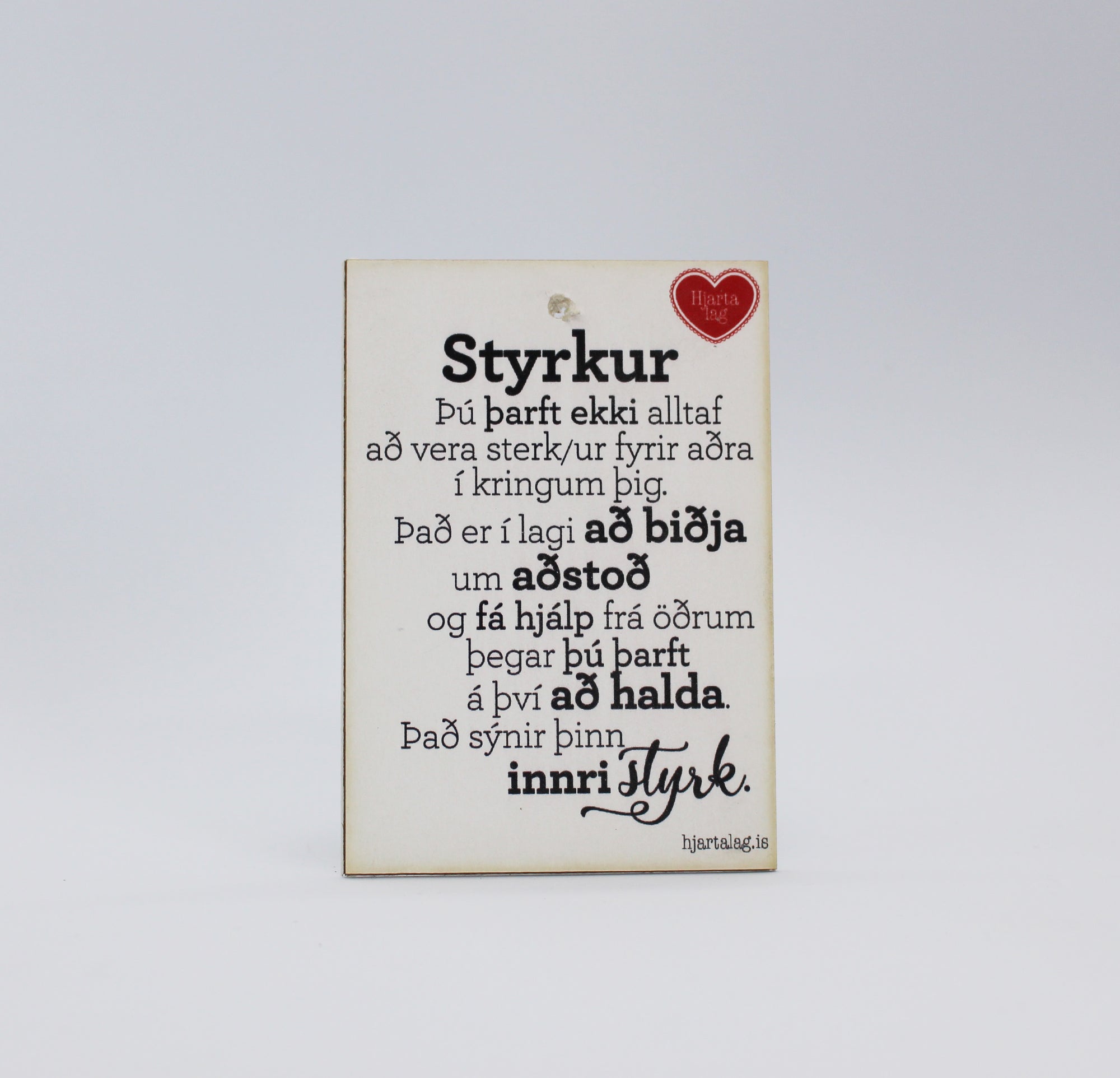 Gullkorn eftir Huldu Ólafsdóttur - Styrkur