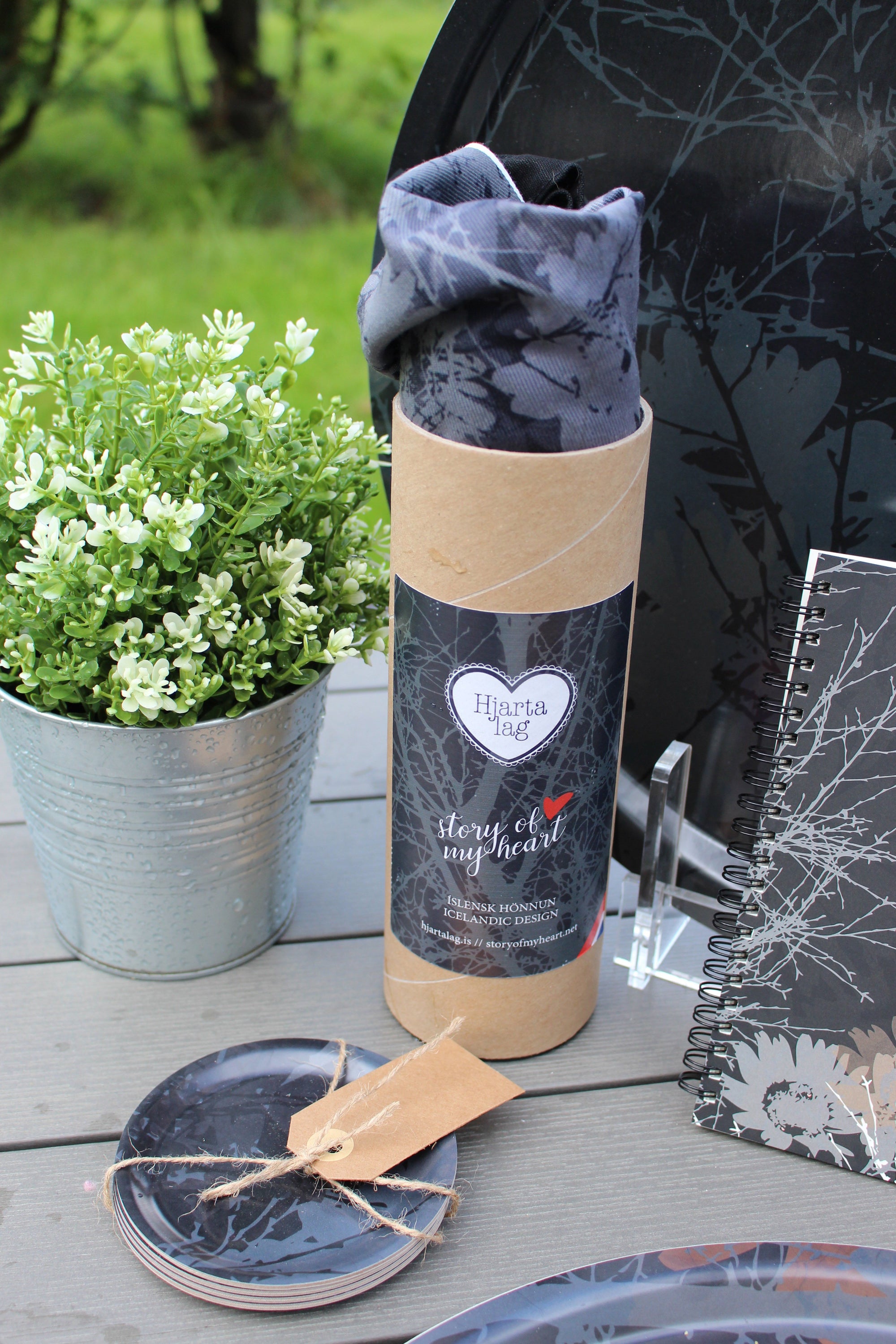 Hólkur utan um svuntu