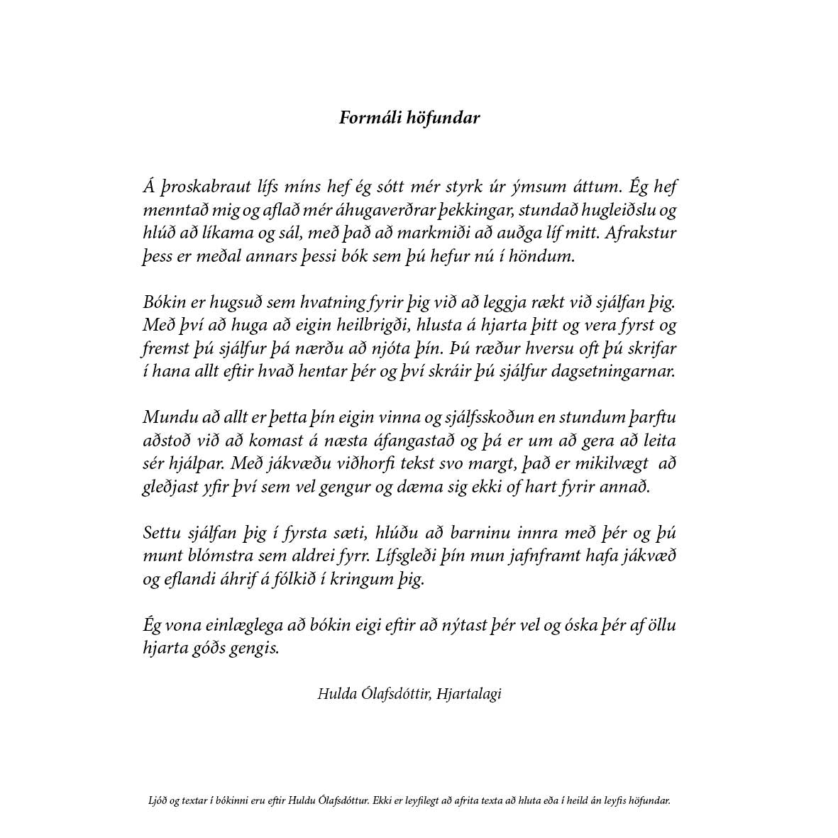 Ég sjálfur - fyrir töffara á öllum aldri