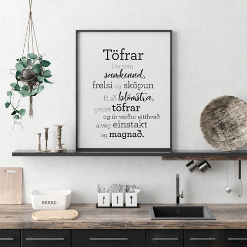 Plakat - Töfrar