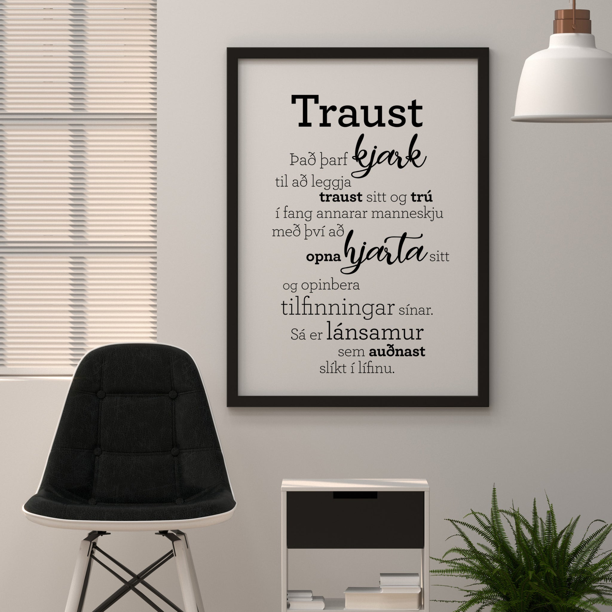 Plakat Traust