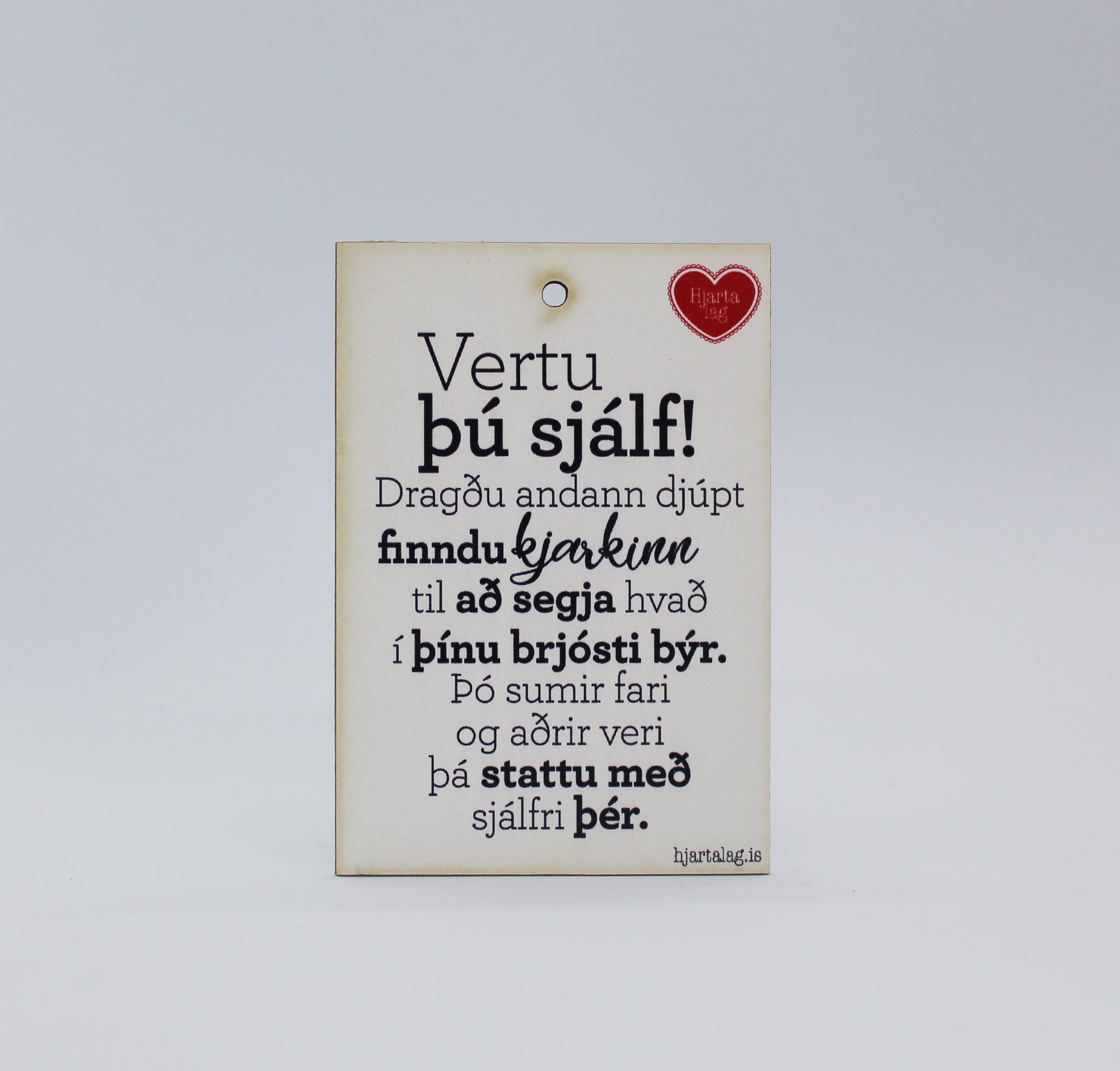 Gullkorn eftir Huldu Ólafsdóttur - Vertu þú sjálf!