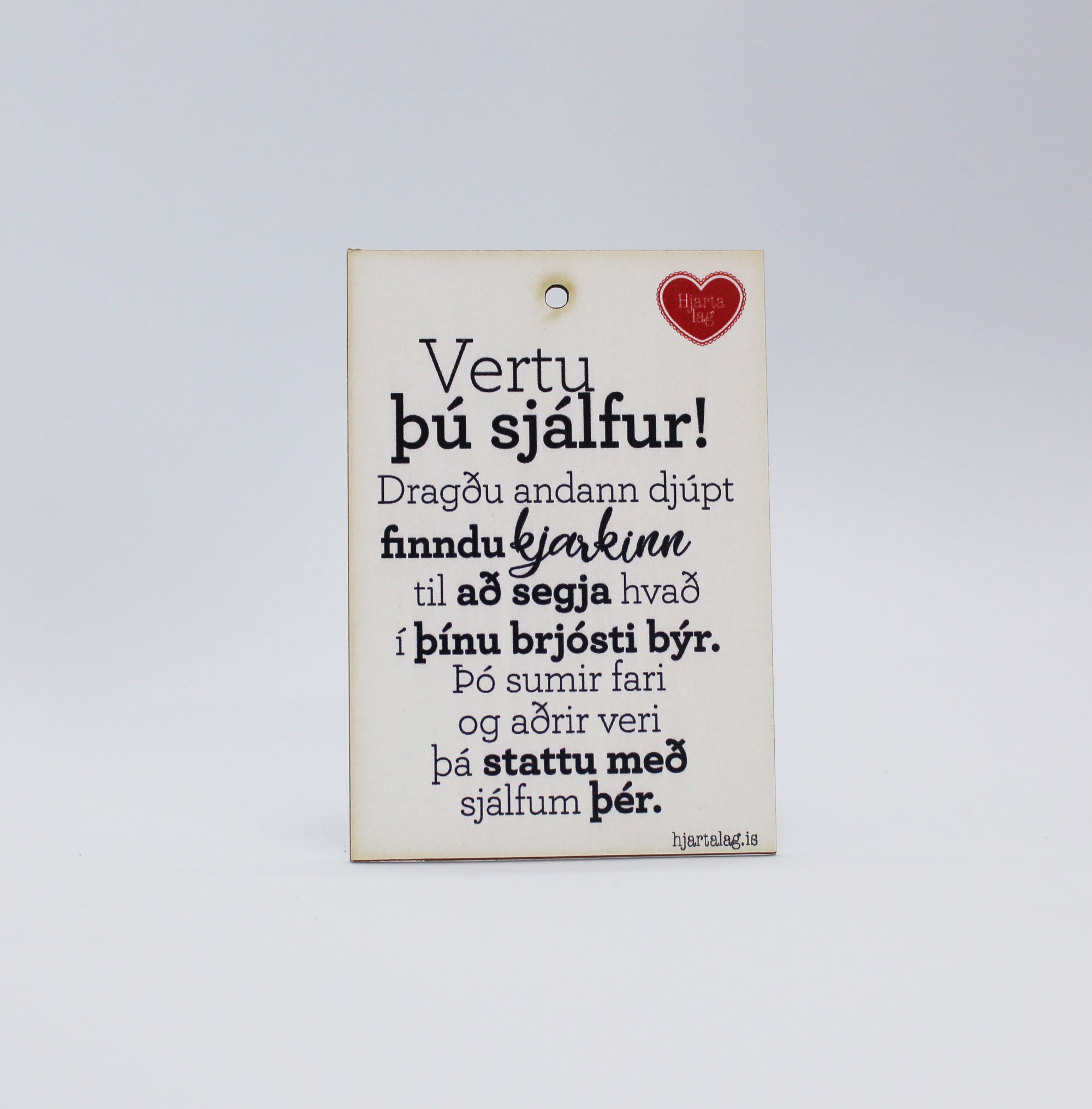 Gullkorn eftir Huldu Ólafsdóttur - Vertu þú sjálfur!