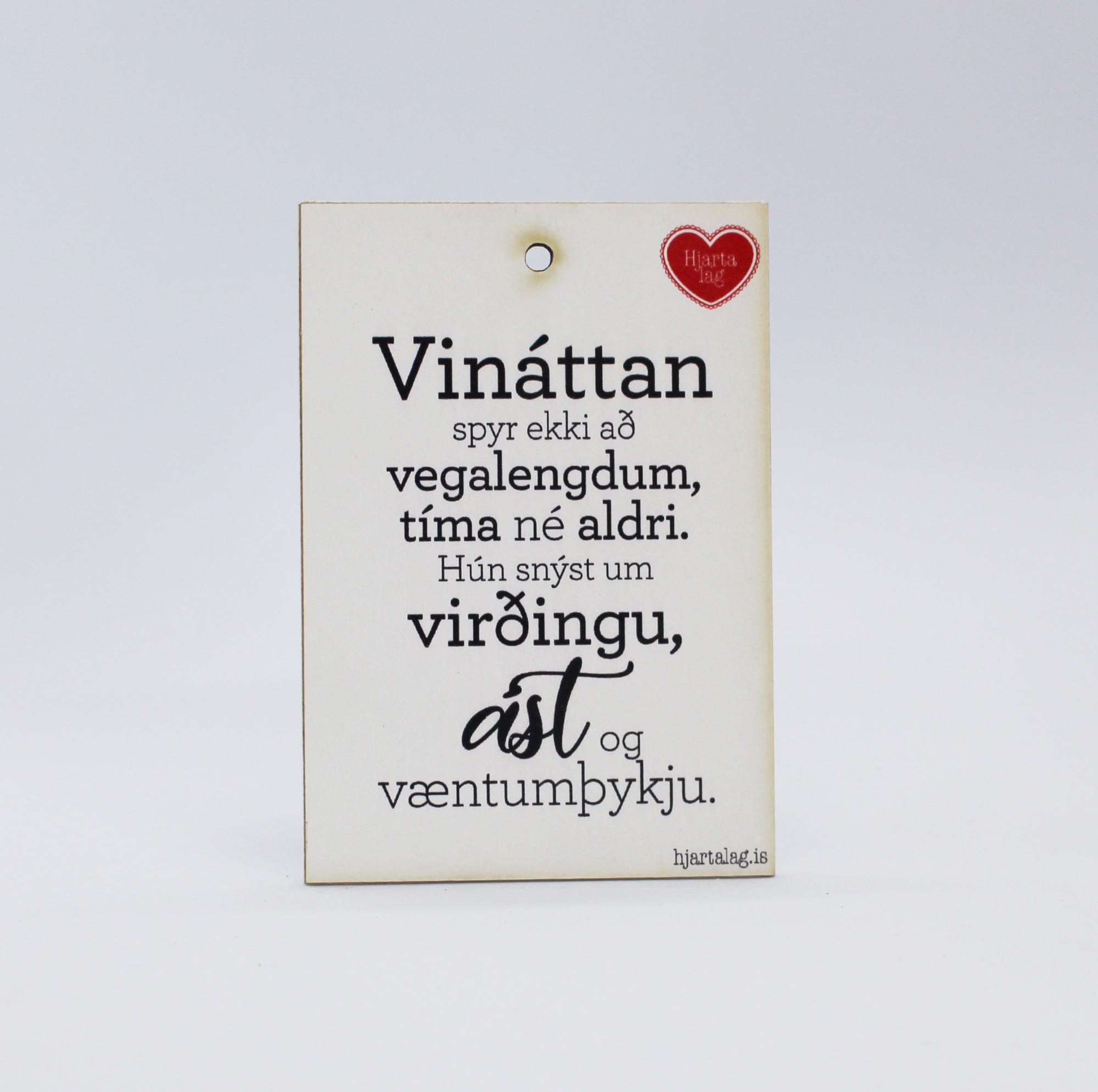 Gullkorn eftir Huldu Ólafsdóttur - Vináttan