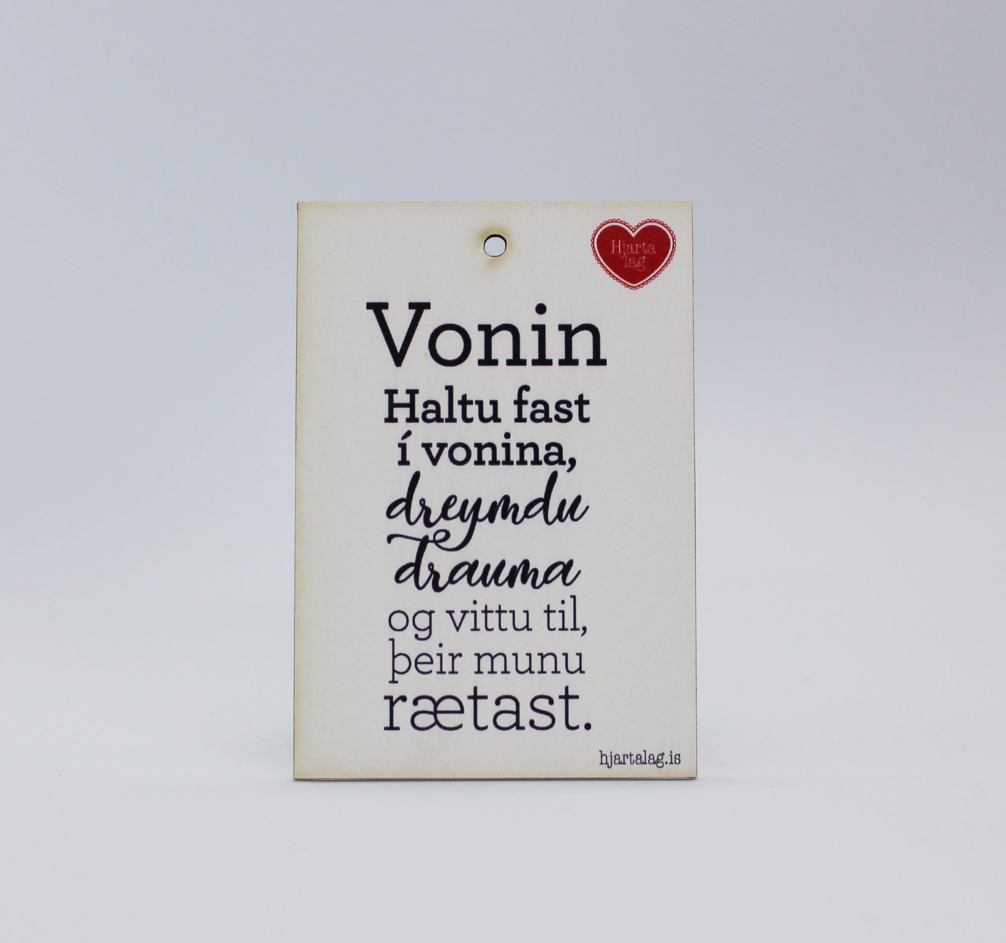 Gullkorn eftir Huldu Ólafsdóttur - Vonin