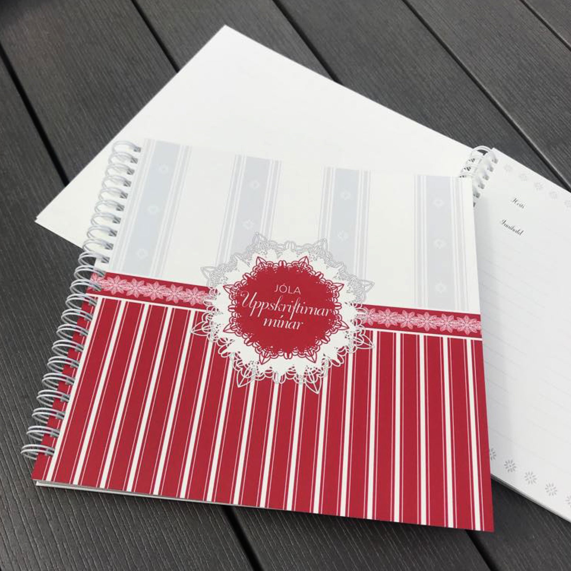 Uppskriftabók - Hönnun: Hjartalag