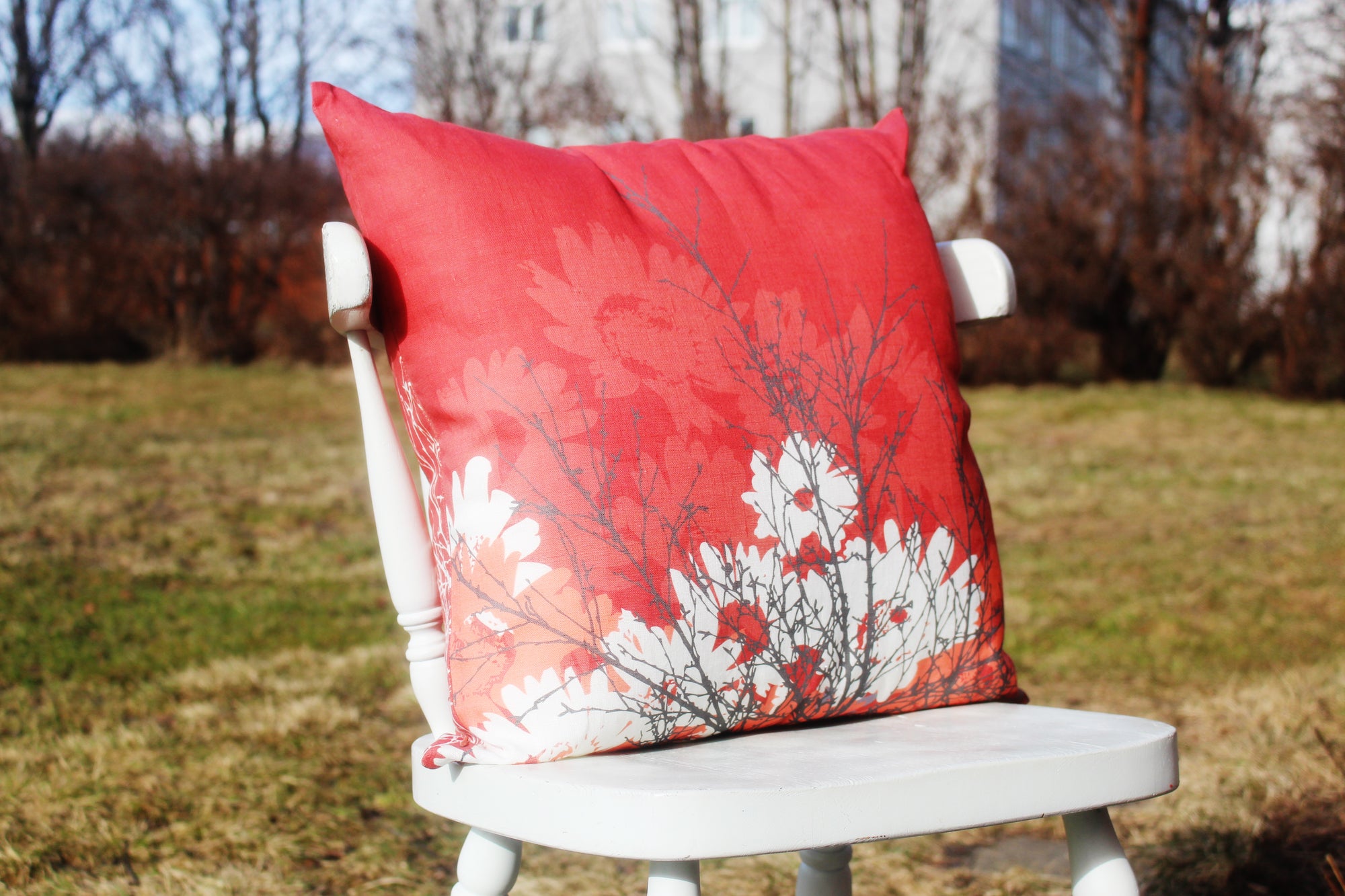 Púði - Hönnun: Hjartalag - Kærleikur framhlið